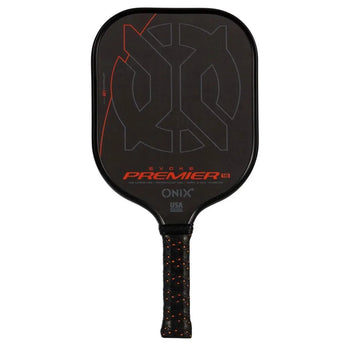 Evoke Premier Raw Carbon 16 Pickleball Paddle-Racquets-Onix-KZ1151-BLKRC16-Tennis Express