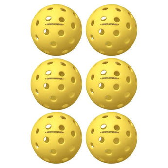 Fuse G2 Outdoor Pickleballs Yellow 6-Pack-Balls-Onix-KZ41006Y-G2-1-Tennis Express