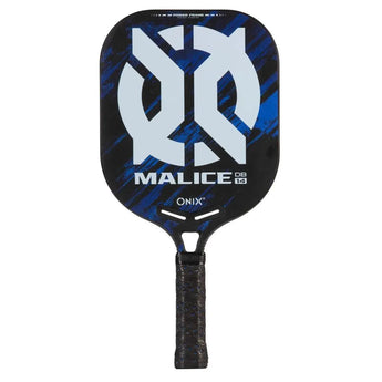 Malice 14 DB Open Throat Composite Pickleball Paddle Blue-Racquets-Onix-KZ8000-MLC14OTCMPDB-Tennis Express
