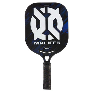 Malice 16 DP Open Throat Composite Pickleball Paddle Blue-Racquets-Onix-KZ8000-MLC16OTCMPDB-Tennis Express