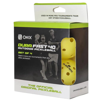 Dura Fast 40 Outdoor Pickleball 4-Pack-Balls-Onix-KZDF004-yel-3-Tennis Express