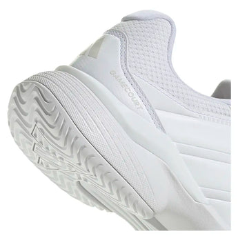 Men's GameCourt 3 Tennis Shoes White and Grey One,Footwear,Adidas,,,Tennis Express,LA2245-7