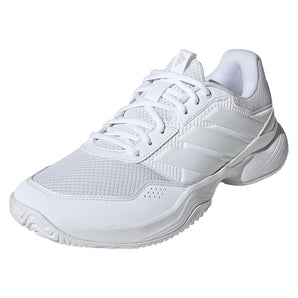 Men's GameCourt 3 Tennis Shoes White and Grey One,Footwear,Adidas,White/Grey One,6.5,Tennis Express,LA2245-y