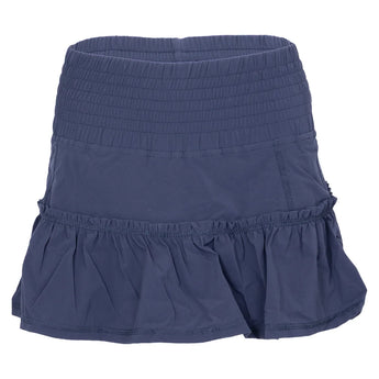 Women's Lawley 13 Inch Tennis Skort, Bubble, Navy, Tennis Express, LAW-B-NAVY-1
