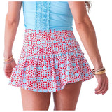 Women's Lawley Tennis Skort Stars,Apparel,Bubble,,,Tennis Express,LAWP-S-2