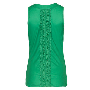Women's Lexi Tennis Top Green-Apparel-Bubble-LEXS-G-1-Tennis Express