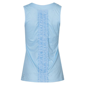Women's Lexi Tennis Top Light Blue,Apparel,Bubble,,,Tennis Express,LEXS-LB-1