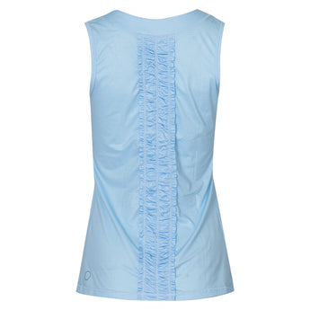 Women's Lexi Tennis Top Light Blue,Apparel,Bubble,,,Tennis Express,LEXS-LB-1