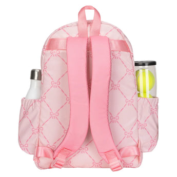 Juniors' Little Love Tennis Backpack Ribbon Rally, Ame and Lulu, Tennis Express, LLTBP438-B-3