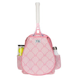 Juniors' Little Love Tennis Backpack Ribbon Rally, Ame and Lulu, Ribbon Rally, Tennis Express, LLTBP438-B-RIBBON-RALLY-1