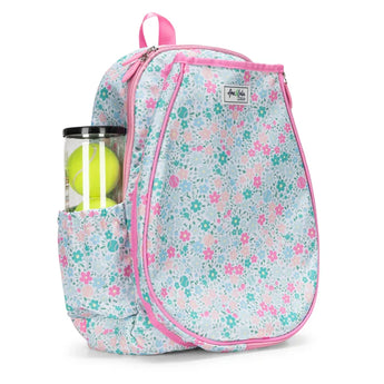 Little Love Tennis Backpack-Bags-Ame and Lulu-LLV-1Flowers2-Tennis Express