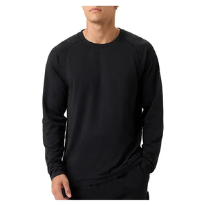 Mens Lucky Ace Seamless Long Sleeve Tennis Top-Apparel-Fila-LM43E987-F24-001-3-Tennis Express