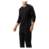 Mens Lucky Ace Seamless Long Sleeve Tennis Top-Apparel-Fila-LM43E987-F24-001-5-Tennis Express