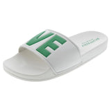 Love Slides White and Green-Footwear-Runway Athletics-LSWG-U24-Tennis Express