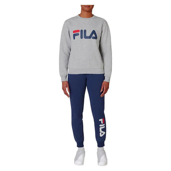 Women's Classic Logo Long Sleeve Tennis Crew-Apparel-Fila-LW41E661-S25-050-5-Tennis Express