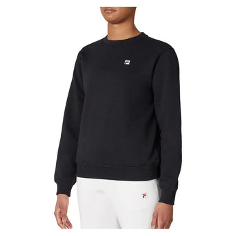 Women's Classic Long Sleeve Tennis Crew-Apparel-Fila-LW41E667-S25-001-3-Tennis Express