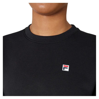 Women's Classic Long Sleeve Tennis Crew-Apparel-Fila-LW41E667-S25-001-6-Tennis Express