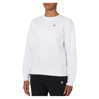 Women's Classic Long Sleeve Tennis Crew-Apparel-Fila-LW41E667-S25-100-3-Tennis Express