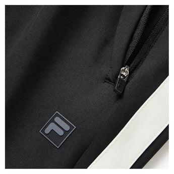 Womens Break Point Impact Tennis Pant Black and Gardenia-Apparel-Fila-LW43F007-978F24-7-Tennis Express