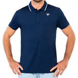 Men's Team Tech Polo,Apparel,Tecnifibre,Marine,S,Tennis Express,M22POLO6-M