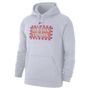 Unisex Queens Fleece Tennis Hoodie White-Apparel-Nike-M31777-10AF24-X-Tennis Express