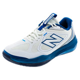 Men's FuelCell 796v5 2E Width Tennis Shoes Sea Salt and North Sea,Footwear,New Balance,Sea Salt/North Sea,8,Tennis Express,M7962IX2E-F26copy