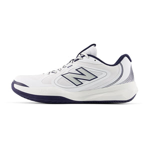 Men's FuelCell 796v5 4E Width Tennis Shoes NB 103 White and Team Navy-Footwear-New Balance-M7964RA4E_2-Tennis Express