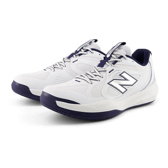 Men's FuelCell 796v5 D Width Tennis Shoes NB 103 White and Team Navy-Footwear-New Balance-M7964RA_x-711355Tennis Express