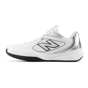 Men's FuelCell 796v5 D Width Tennis Shoes White and Black-Footwear-New Balance-M79656Y-2-Tennis Express