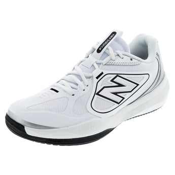 Men's FuelCell 796v5 D Width Tennis Shoes White and Black-Footwear-New Balance-M79656YDcopy-Tennis Express