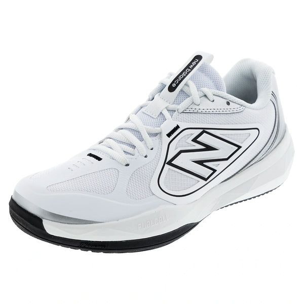Men's FuelCell 796v5 D Width Tennis Shoes White and Black-Footwear-New Balance-M79656YDcopy-Tennis Express