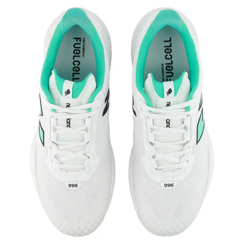 Men's FuelCell 996v6 2E Width Tennis Shoes NB 103 White and Deep End,Footwear,New Balance,,,Tennis Express,M9961G8-3