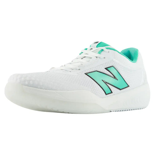 Men's FuelCell 996v6 D Width Tennis Shoes NB 103 White and Deep End
