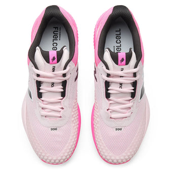 Men's FuelCell 996v6 2E Width Tennis Shoes Pink Heat and NB White,Footwear,New Balance,,,Tennis Express,M9969UJ2E-3