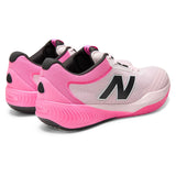 Men's FuelCell 996v6 2E Width Tennis Shoes Pink Heat and NB White,Footwear,New Balance,,,Tennis Express,M9969UJ2E-4