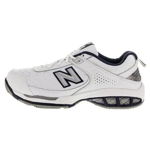 Men's MC806 4E Width Tennis Shoes White-Footwear-New Balance-MC806W4E-S16-LEFT-2-[Sku]-Tennis Express