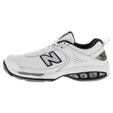 Men's MC806 B Width Tennis Shoes White-Footwear-New Balance-MC806WB-S16-LEFT-Tennis Express