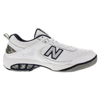 Men's MC806 B Width Tennis Shoes White-Footwear-New Balance-MC806WB-S16-ROGHT-Tennis Express
