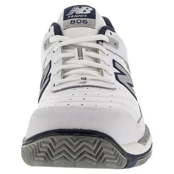 Men's MC806 B Width Tennis Shoes White-Footwear-New Balance-MC806WB-S16-TOE-Tennis Express