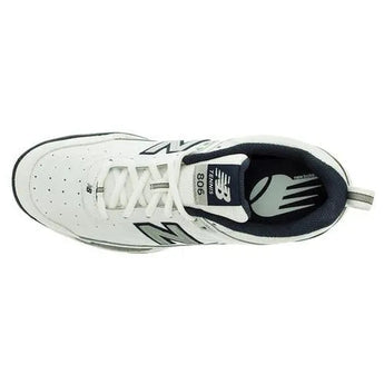 Men's MC806 B Width Tennis Shoes White-Footwear-New Balance-MC806WB-S16-TOP-Tennis Express