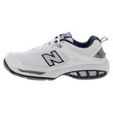 Men's MC806 D Width Tennis Shoes White-Footwear-New Balance-MC806WD-B02copy-Tennis Express