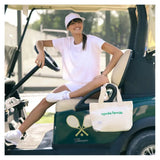 Women's Mini Country Club Tennis Tote Apres-Bags-Ame and Lulu-MCCTT-B-3-Tennis Express