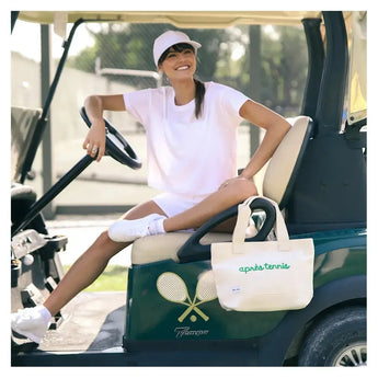 Women's Mini Country Club Tennis Tote Apres-Bags-Ame and Lulu-MCCTT-B-3-Tennis Express