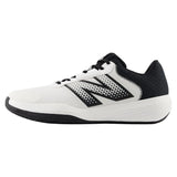 Men's 696v6 D Width Tennis Shoes White and Black-Footwear-New Balance-MCH696W6-11-Tennis Express