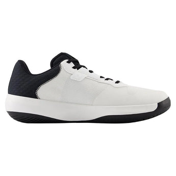Men's 696v6 2E Width Tennis Shoes White and Black-Footwear-New Balance-MCH696W6-2-3-[Sku]-Tennis Express