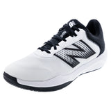 Men's 696v6 4E Width Tennis Shoes White and Black,Footwear,New Balance,8,White,Tennis Express,MCH696W64Ecopy_922ed18d-028e-489d-b734-f00b7afd0689
