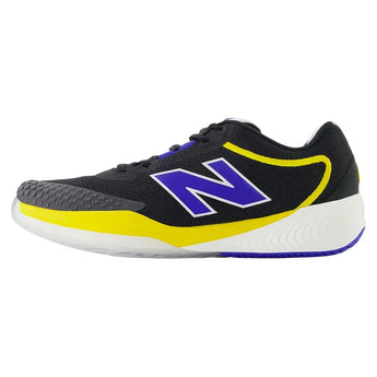 Men's FuelCell 996v6 D Width Tennis Shoes Black and Blue Gemstone-Footwear-New Balance-MCH996B6-1-Tennis Express