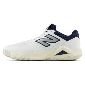 Men's FuelCell Delray D Width Tennis Shoes White and Navy-Footwear-New Balance-MCHCODW2D-U25-1-Tennis Express