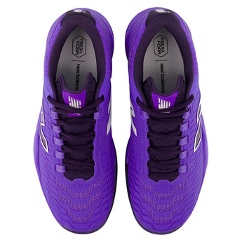 Men's Fresh Foam X CT-Rally v2 2E Width Tennis Shoes Electric Indigo and Boysenberry-Footwear-New Balance-MCHRALA2-3-4-[Sku]-Tennis Express