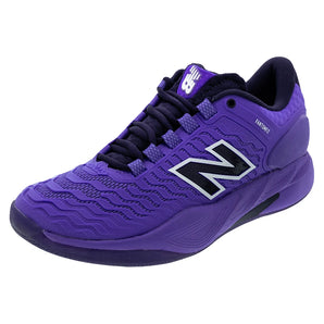Men's Fresh Foam X CT-Rally v2 D Width Tennis Shoes Electric Indigo and Boysenberry-Footwear-New Balance-7-Electric Indigo/Boysenberry, [current_file_name-Tennis Express